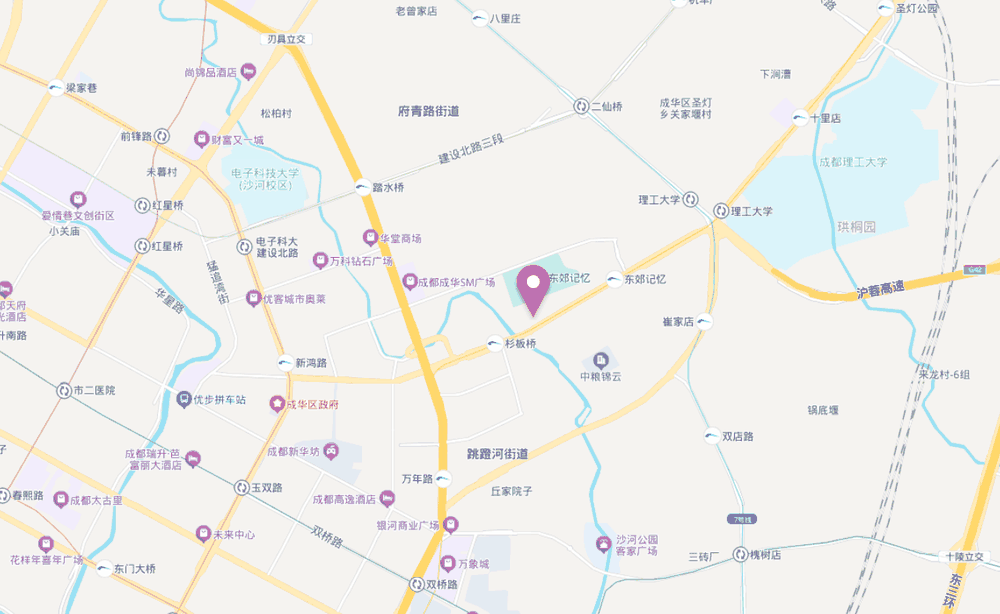 成华万科大厦位置地图